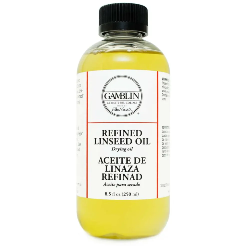 Gamblin Refined Linseed Oil
