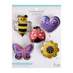 Garden Stainless Steel Mini Cookie Cutter Set by Celebrate It®