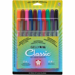 Gelly Roll® Classic™ 08 Medium Point Gel Pen 10 Color Set