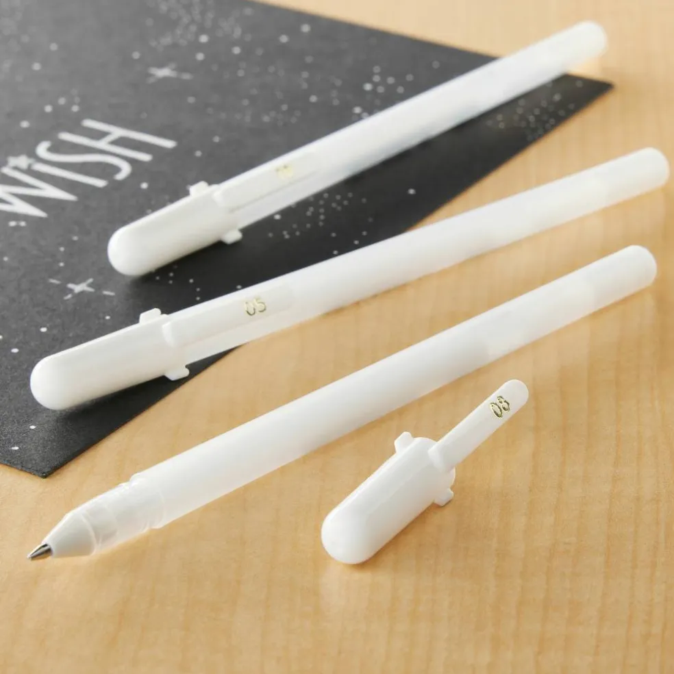 Gelly Roll® Classic™ White Gel Pen, 3ct.
