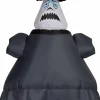 7' Gemmy Airblown Animated Inflatable Nightmare Before Christmas Mayor w/ Rotating Head Yard Decoration 557314