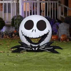 3.5' Gemmy Airblown Nightmare Before Christmas Jack Skellington Head 227156