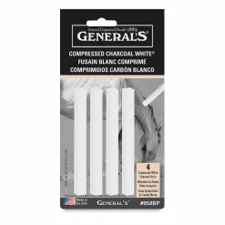 General's White Charcoal - Pack of 4