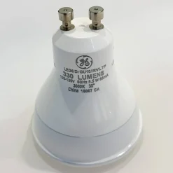 GE Reveal 35684 5.5w MR16 GU10 Base 3000K Dimmable LED Bulb - 50w equiv.