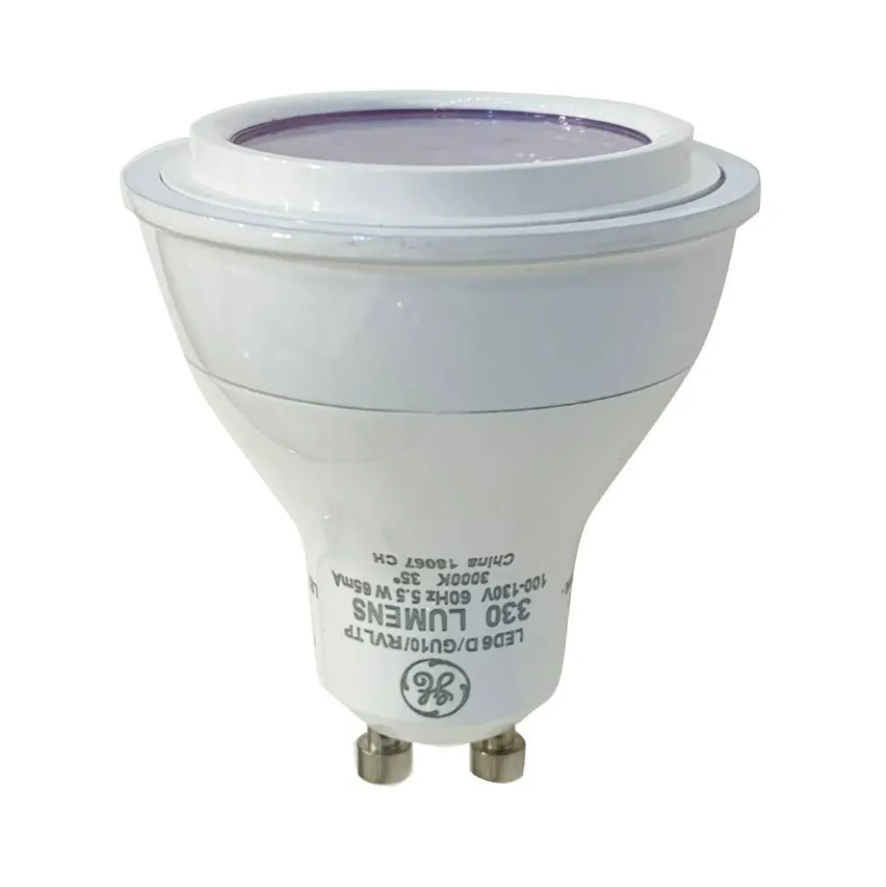 GE Reveal 35684 5.5w MR16 GU10 Base 3000K Dimmable LED Bulb - 50w equiv.