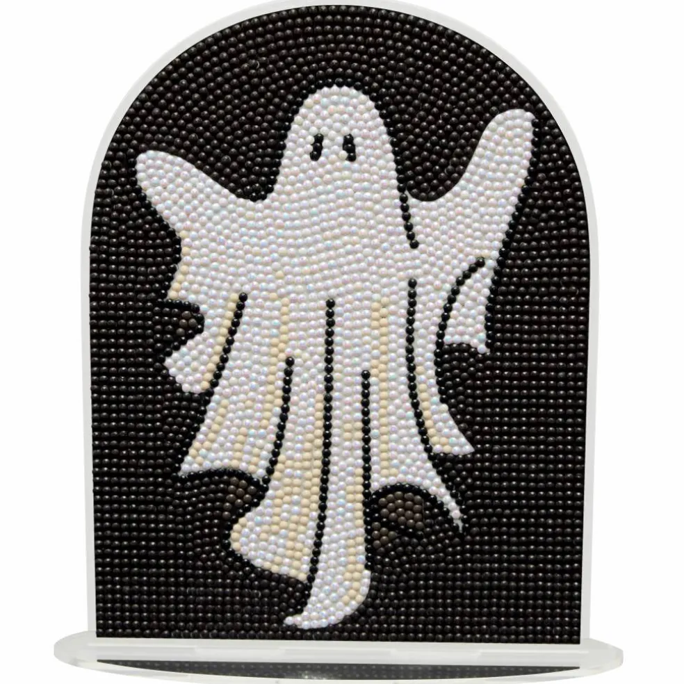 8" Ghost Acrylic Surface Diamond Art Kit with Stand by Make Market®