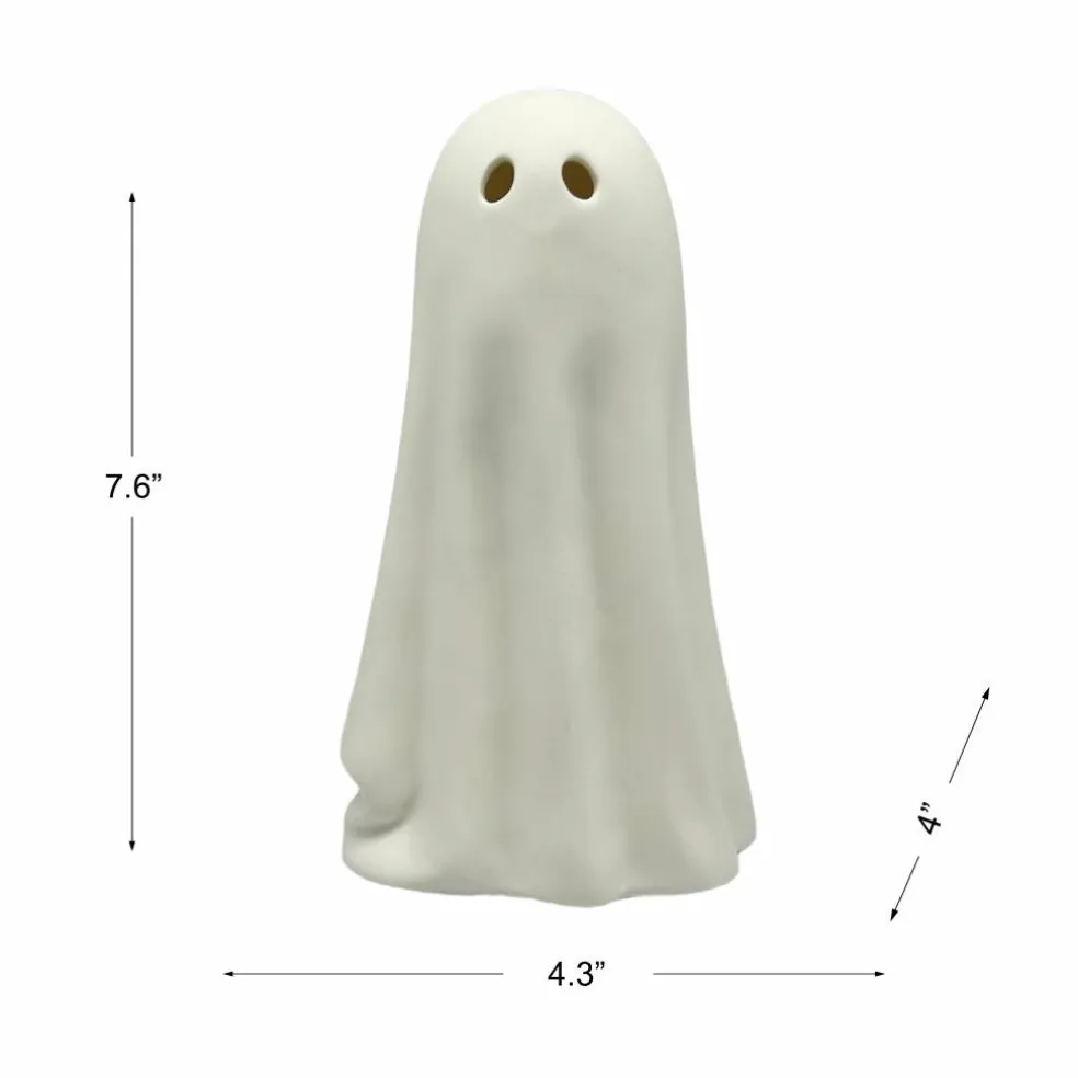 7.5" Ghost DIY Ceramic LED Décor by Make Market®