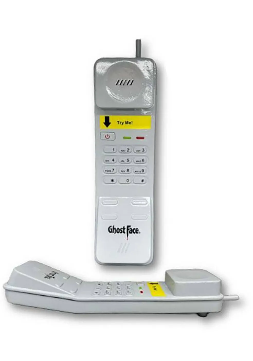 Ghost Face Phone with Sound Accessory Prop
