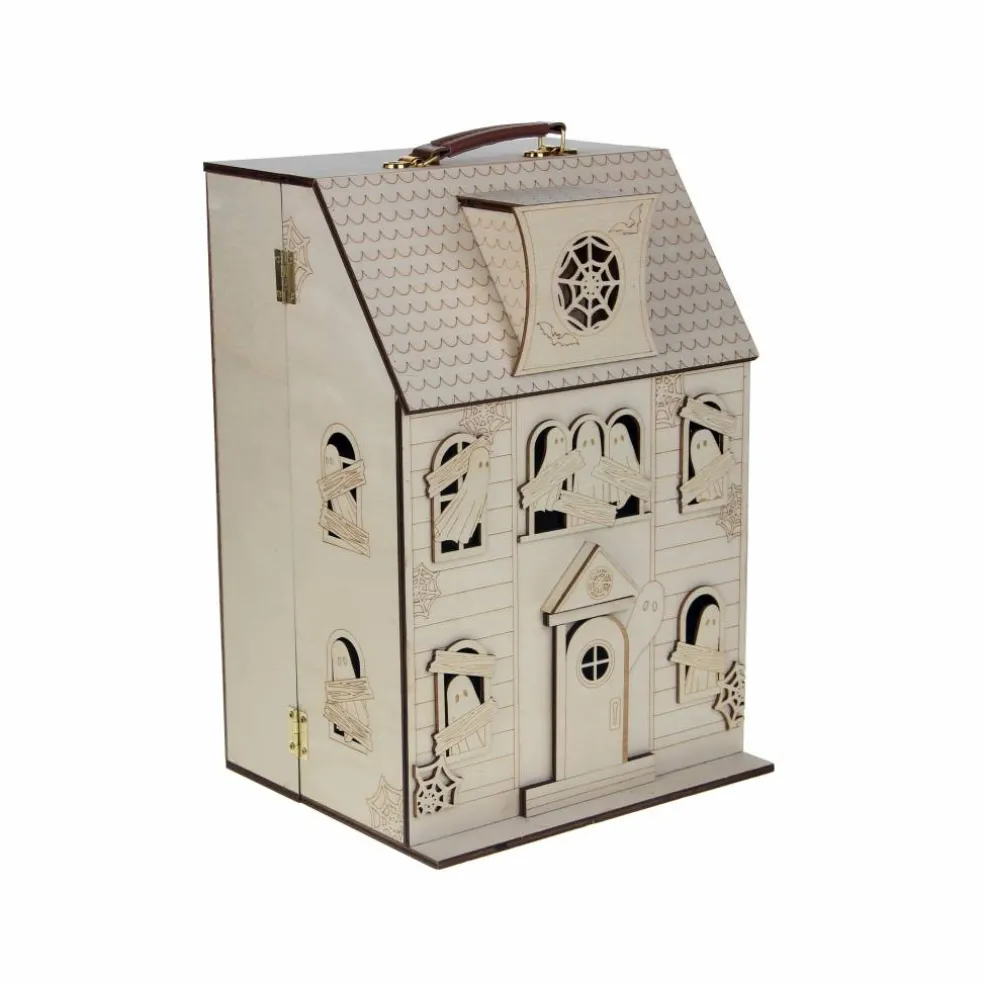 12" Ghostly DIY Wood Dollhouse by Make Market®