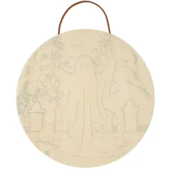 8" Ghost Paint-by-Number Plywood Surface Kit by Artist's Loft®