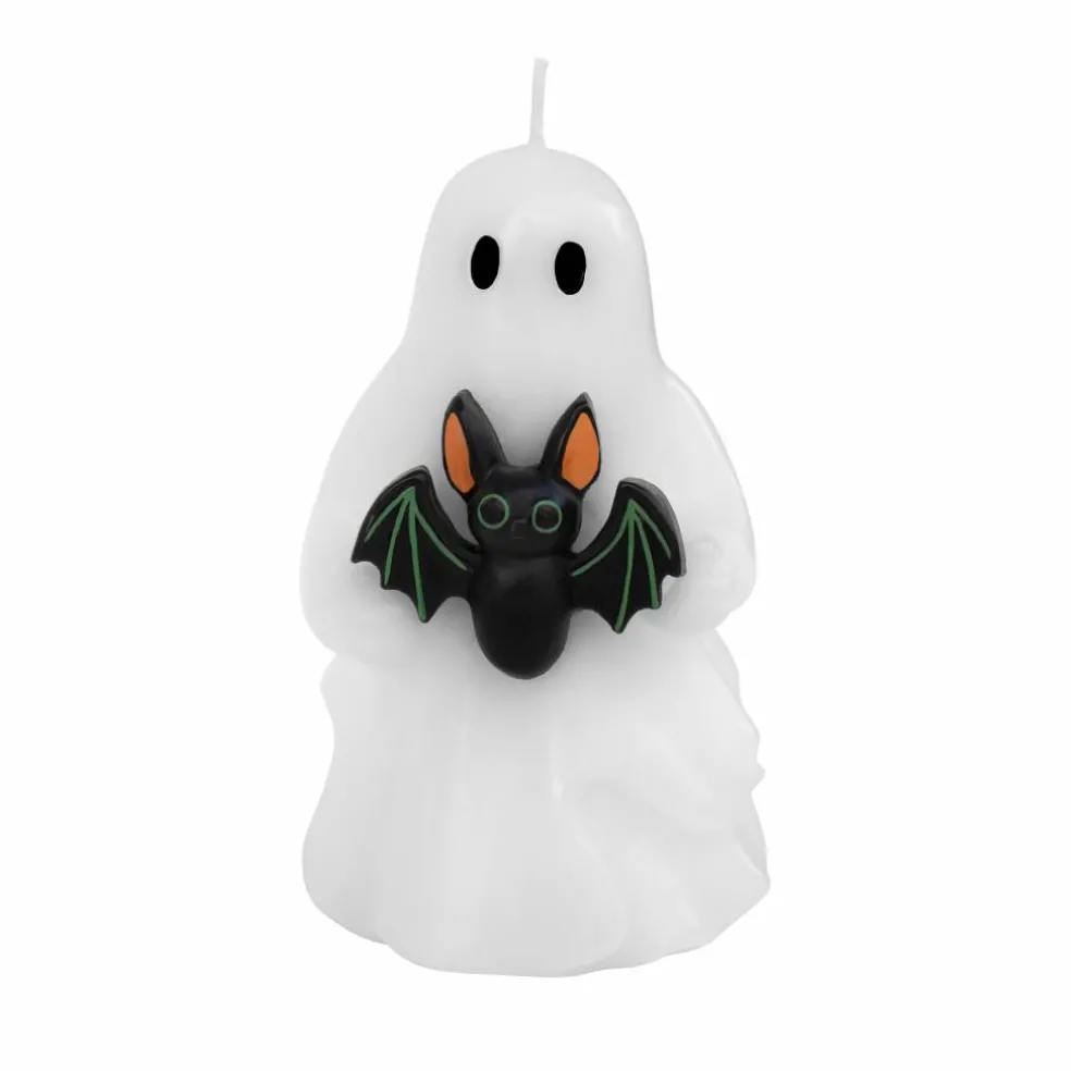 5.25" Ghost with Bat Unscented Candle by Ashland®