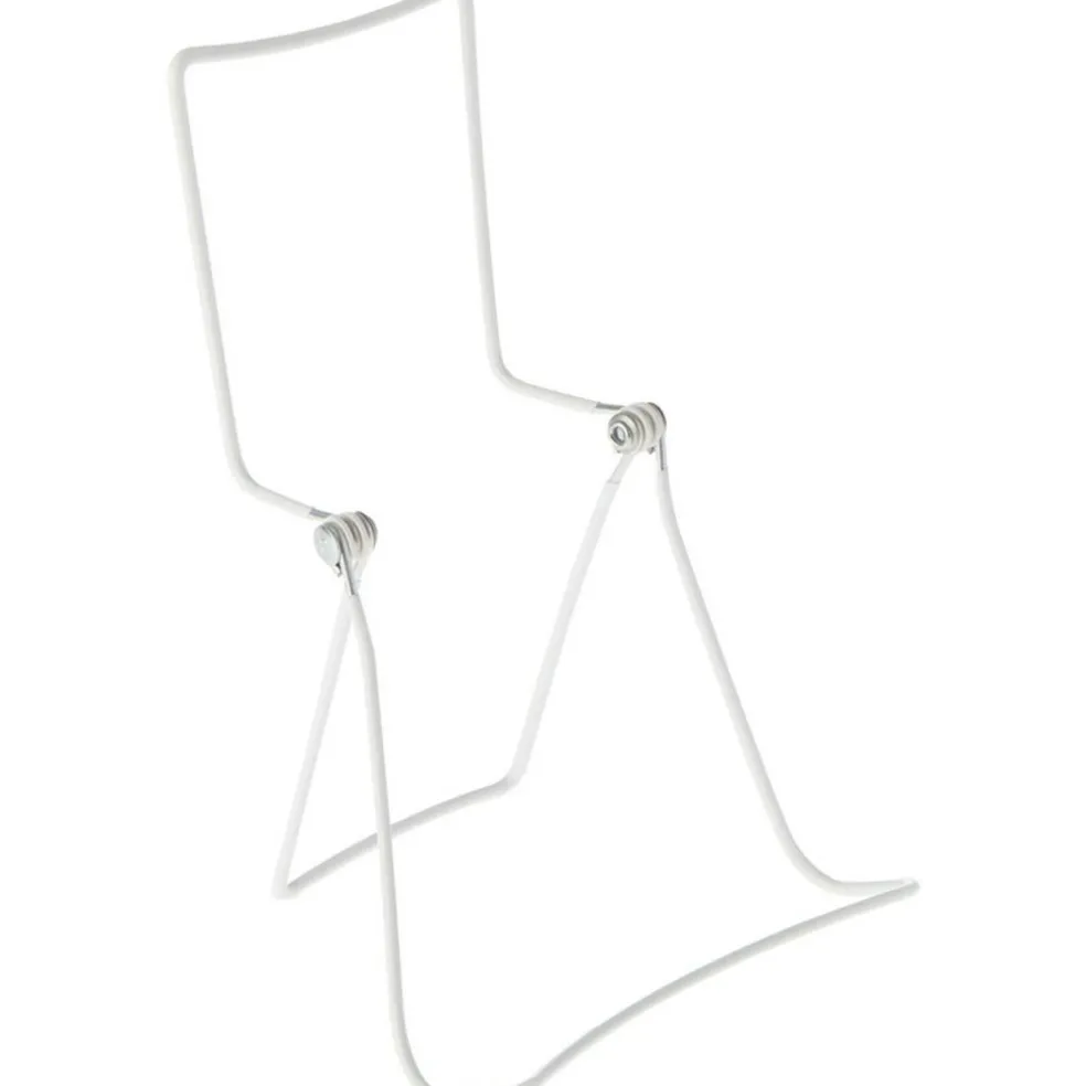 Gibson Holders 3DDX Adjustable White Wire 2-Tier Display Easel, 5.5" W x 4.75" D x 8.5" H