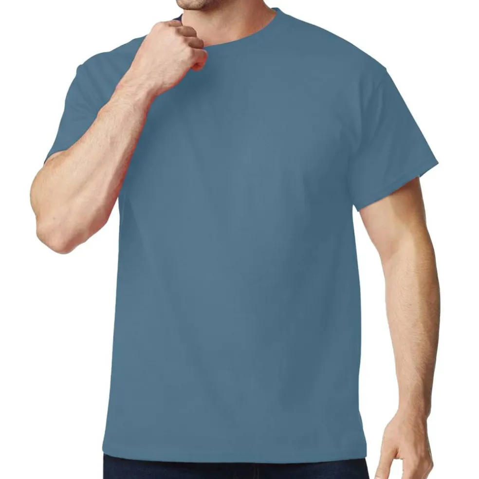 Gildan Heavy Cotton Blank Assorted T-Shirt, Casual 8 Pack Tee