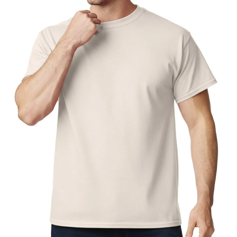 Gildan Heavy Cotton Blank Assorted T-Shirt, Casual 8 Pack Tee