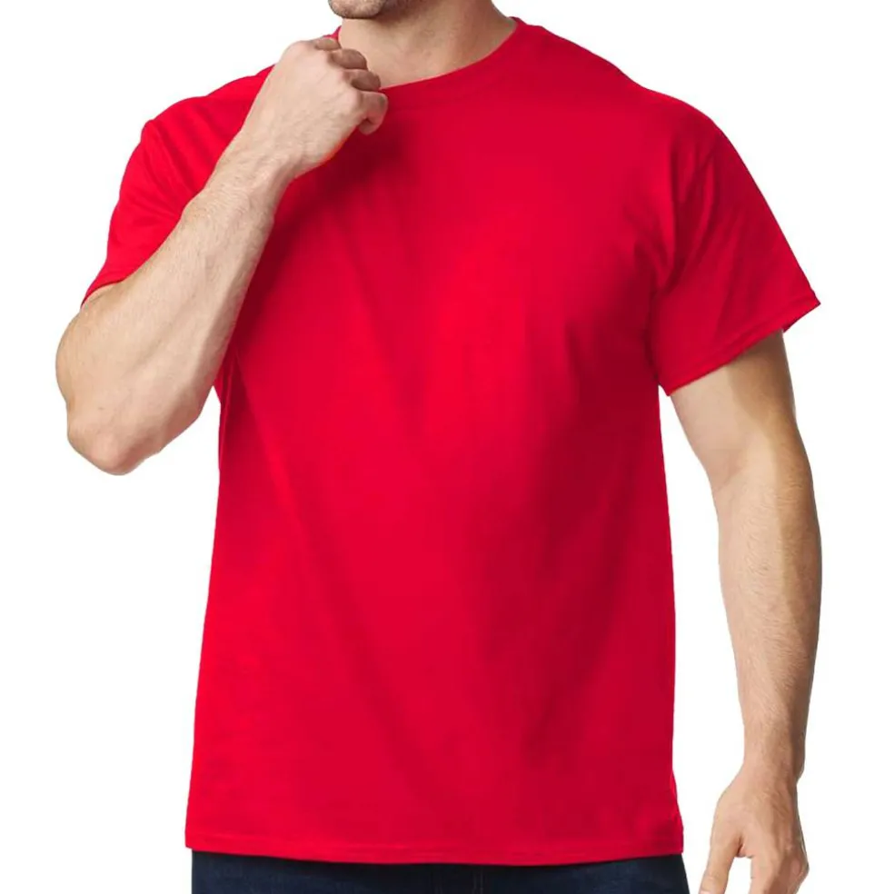Gildan Heavy Cotton Blank Assorted T-Shirt, Casual 8 Pack Tee