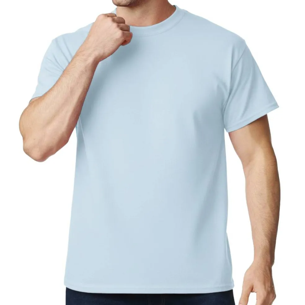 Gildan Heavy Cotton Blank Assorted T-Shirt, Casual 8 Pack Tee