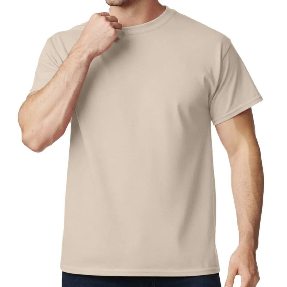 Gildan Heavy Cotton Blank Assorted T-Shirt, Casual 8 Pack Tee