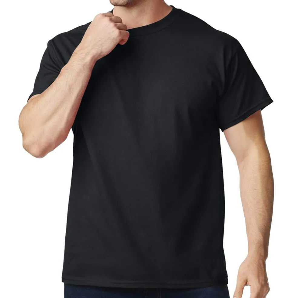 Gildan Heavy Cotton Blank Assorted T-Shirt, Casual 8 Pack Tee