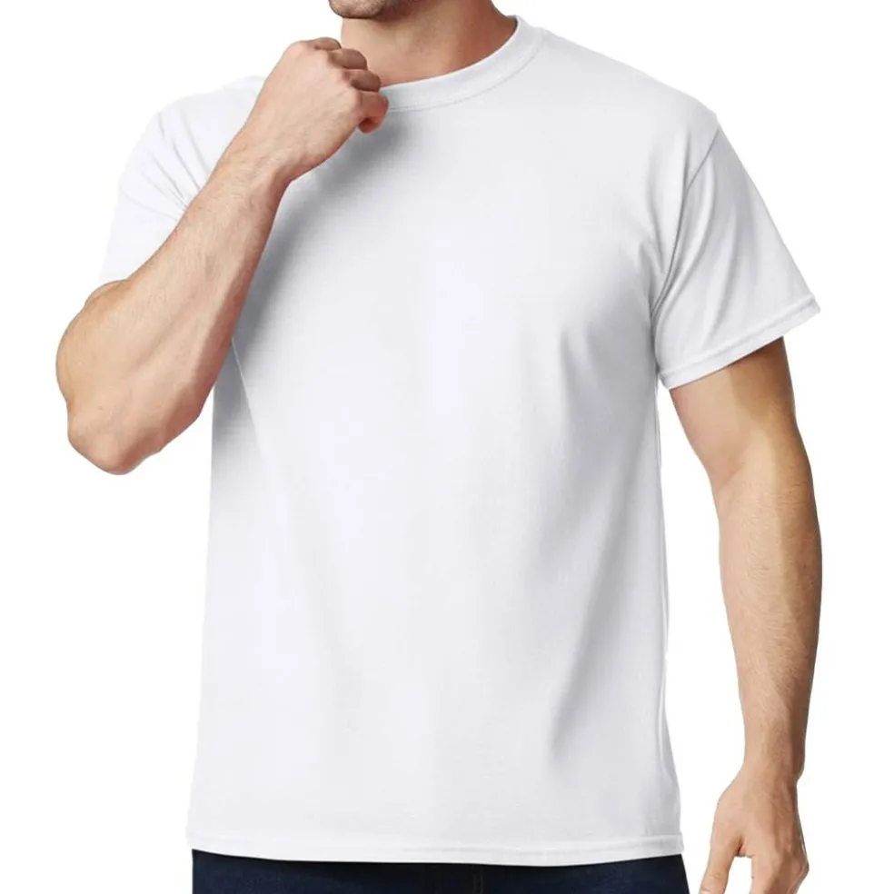 Gildan Heavy Cotton Blank Assorted T-Shirt, Casual 8 Pack Tee