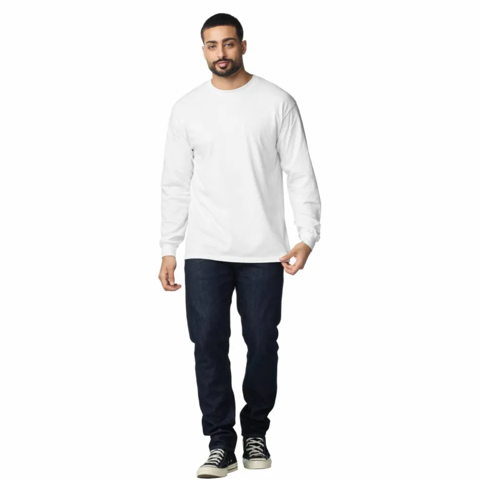 Gildan® Long Sleeve Crew Neck Adult T-Shirt