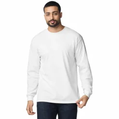 Gildan® Long Sleeve Crew Neck Adult T-Shirt