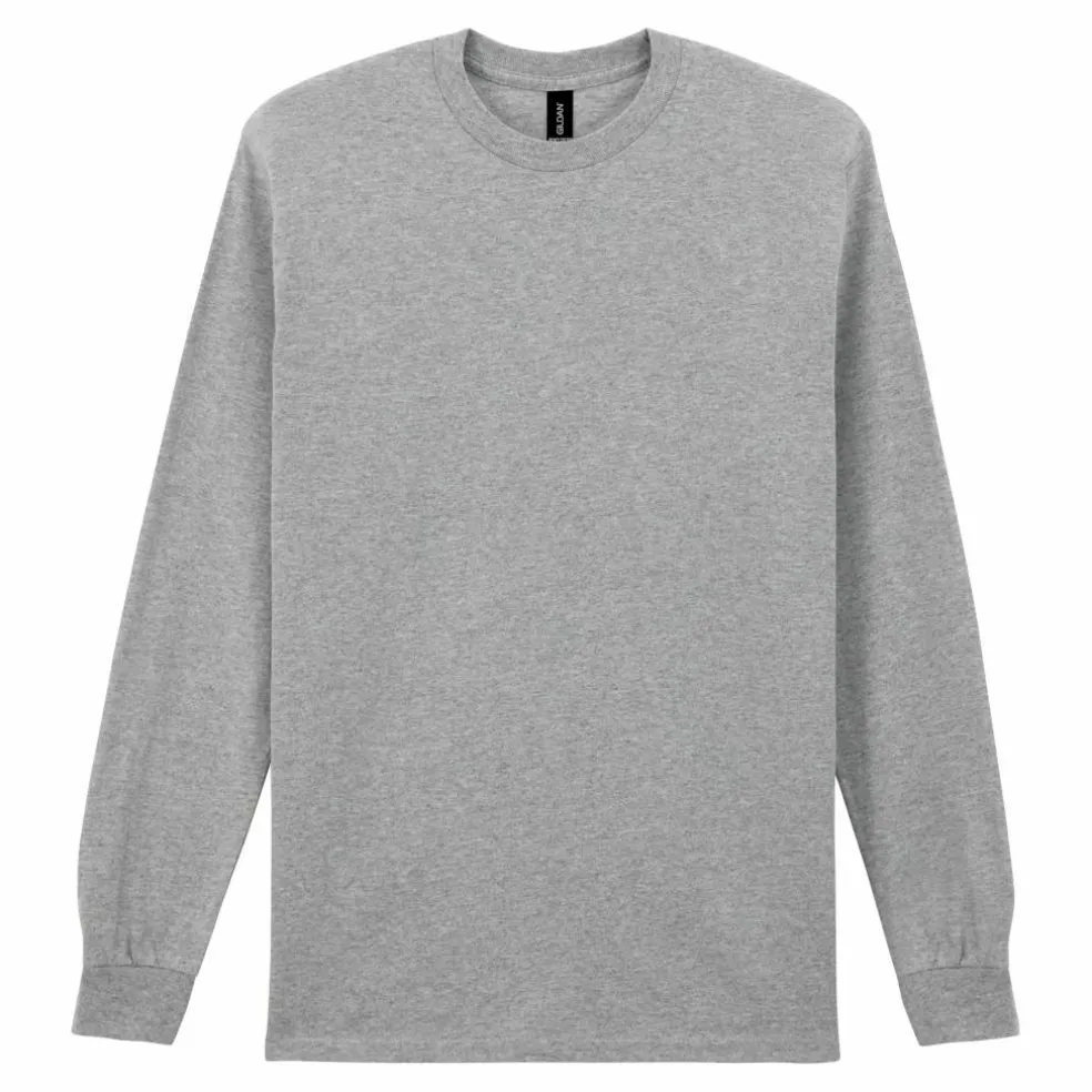 Gildan® Long Sleeve Crew Neck Adult T-Shirt