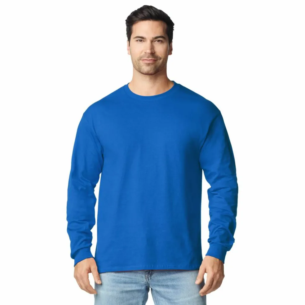 Gildan® Long Sleeve Crew Neck Adult T-Shirt
