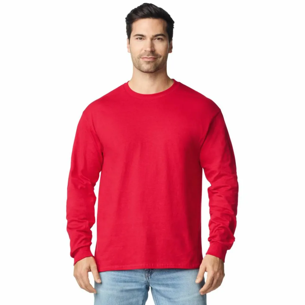 Gildan® Long Sleeve Crew Neck Adult T-Shirt