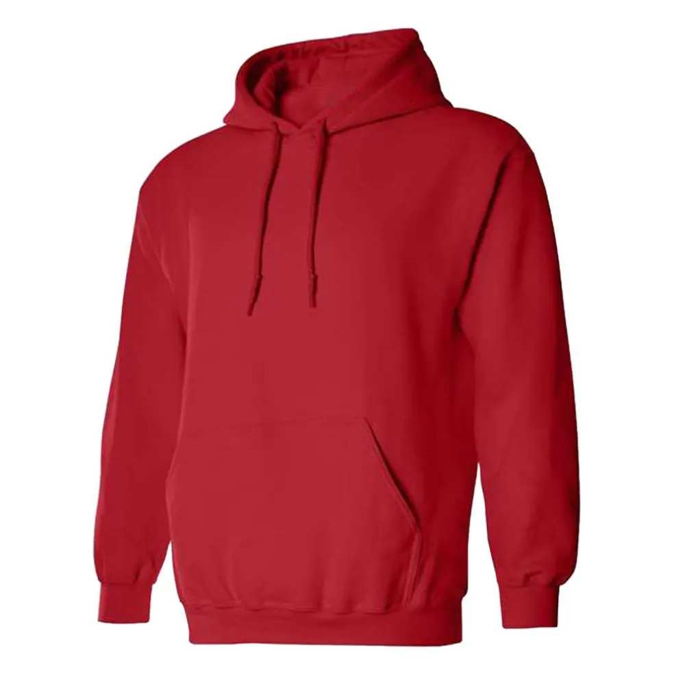 Gildan Men's Heavy Blend Hooded Sweatshirt, Fleece Pullover Blank Hoodie.