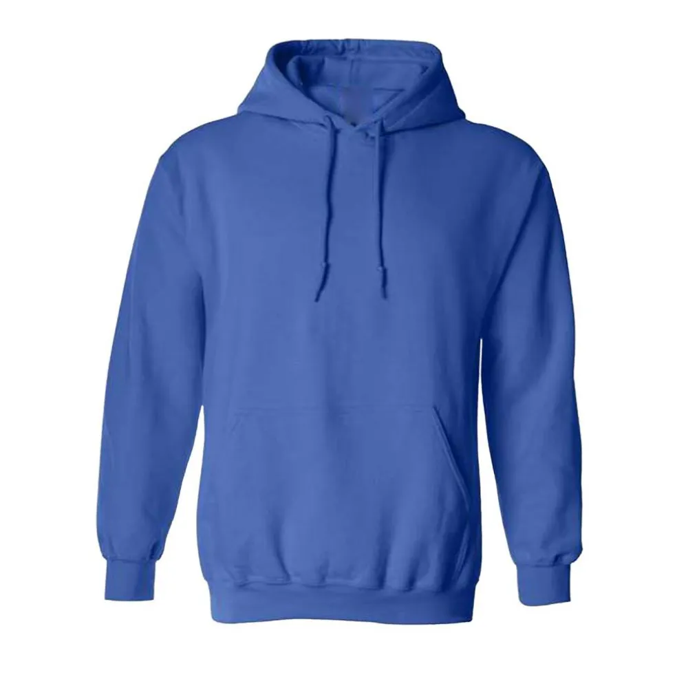 Gildan Men's Heavy Blend Hooded Sweatshirt, Fleece Pullover Blank Hoodie.