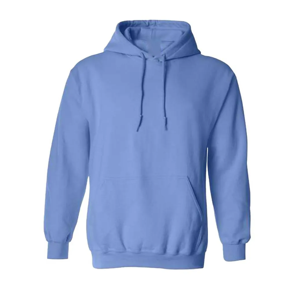 Gildan Men's Heavy Blend Hooded Sweatshirt, Fleece Pullover Blank Hoodie.