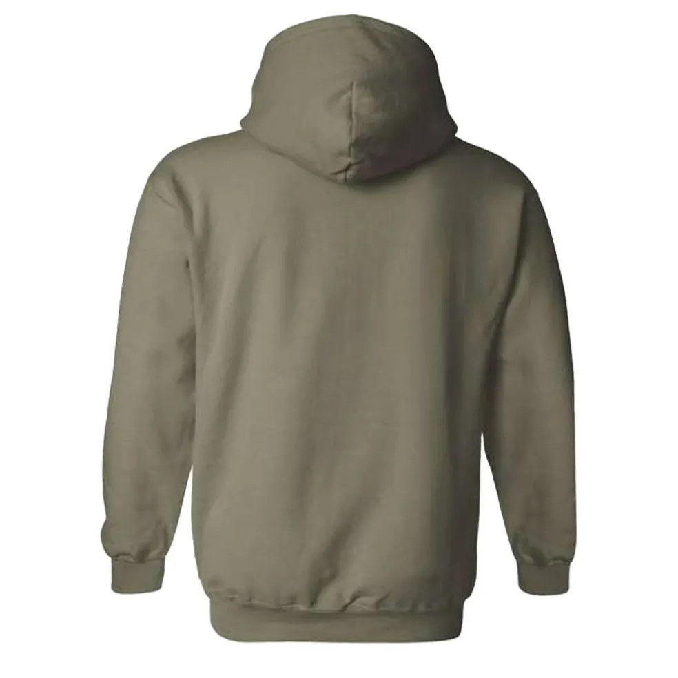Gildan Men's Heavy Blend Hooded Sweatshirt, Fleece Pullover Blank Hoodie.
