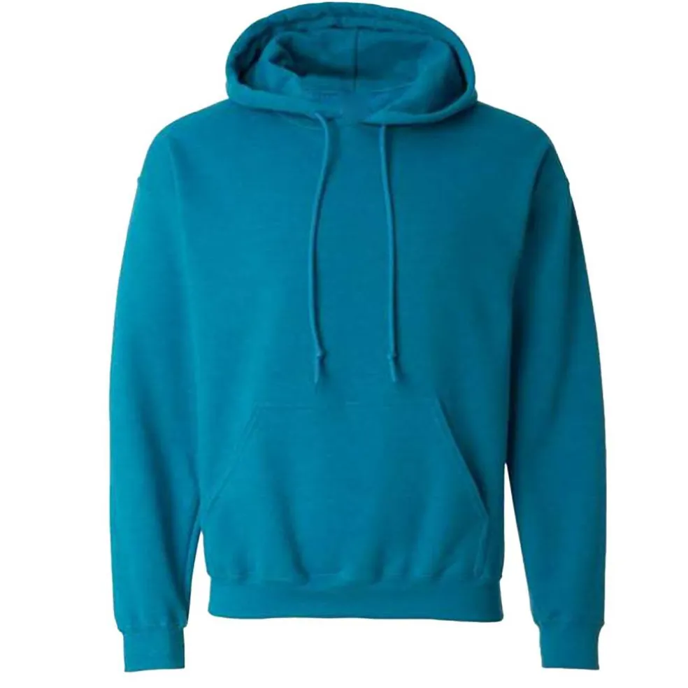 Gildan Men's Heavy Blend Hooded Sweatshirt, Fleece Pullover Blank Hoodie.