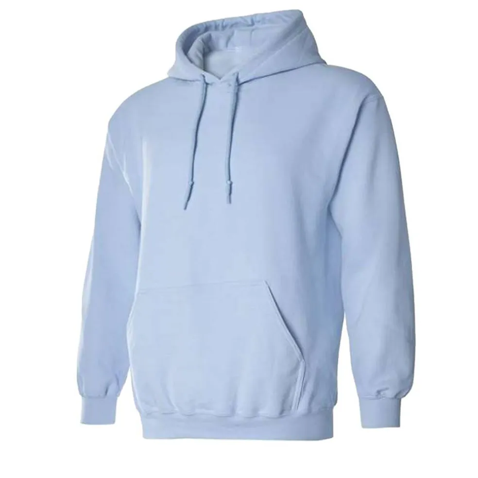 Gildan Men's Heavy Blend Hooded Sweatshirt, Fleece Pullover Blank Hoodie.