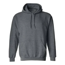Gildan Men's Heavy Blend Hooded Sweatshirt, Fleece Pullover Blank Hoodie.