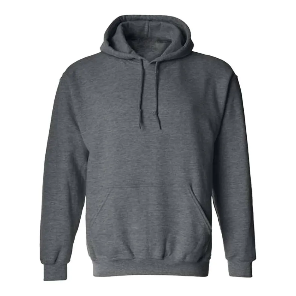 Gildan Men's Heavy Blend Hooded Sweatshirt, Fleece Pullover Blank Hoodie.