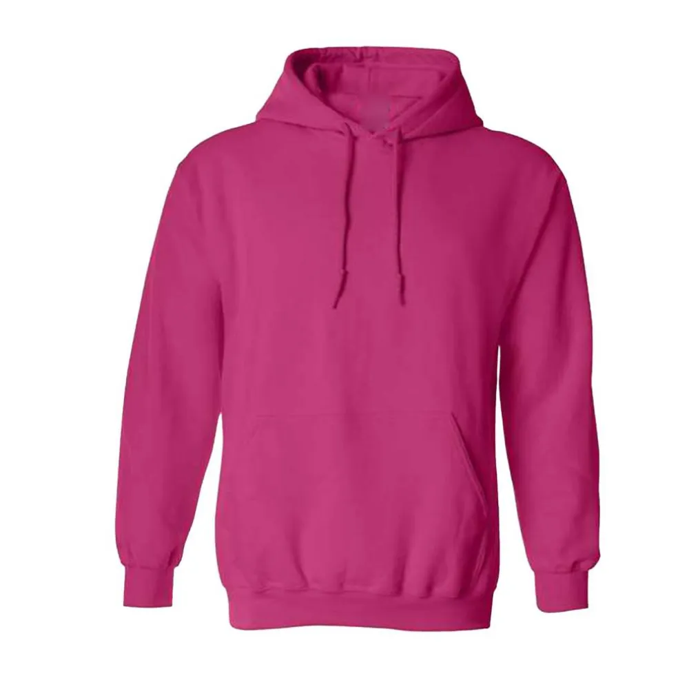 Gildan Men's Heavy Blend Hooded Sweatshirt, Fleece Pullover Blank Hoodie.