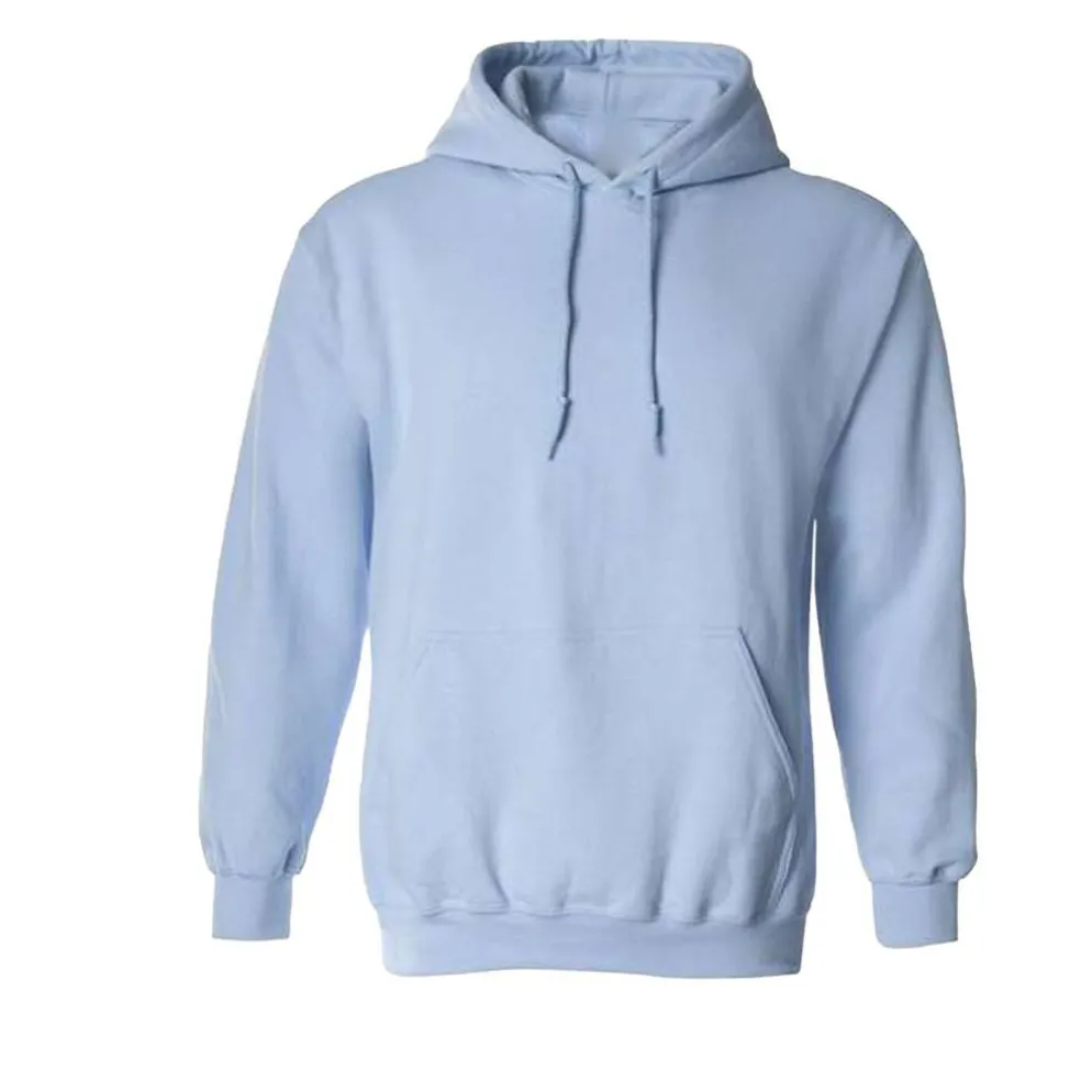 Gildan Men's Heavy Blend Hooded Sweatshirt, Fleece Pullover Blank Hoodie.
