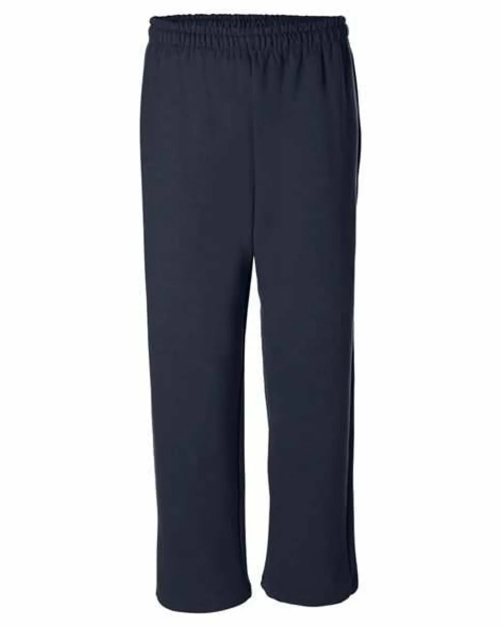 Gildan Men's Heavy Blend Open Bottom Sweatpants Free Shipping