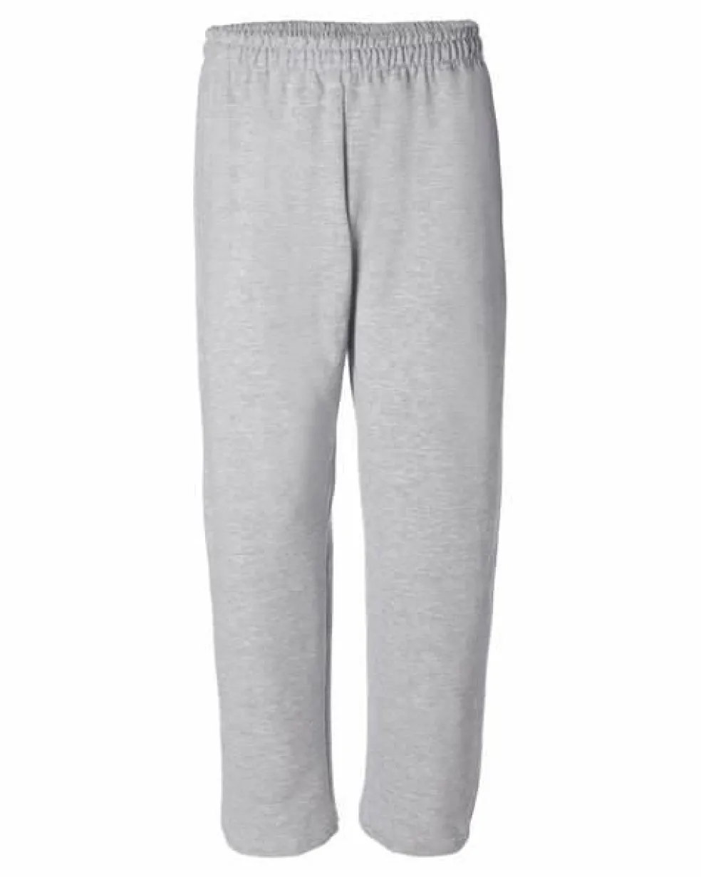 Gildan Men's Heavy Blend Open Bottom Sweatpants Free Shipping