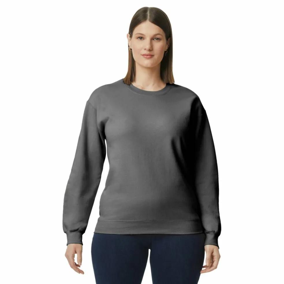 Gildan® Softstyle® Midweight Fleece Adult Crewneck Sweatshirt