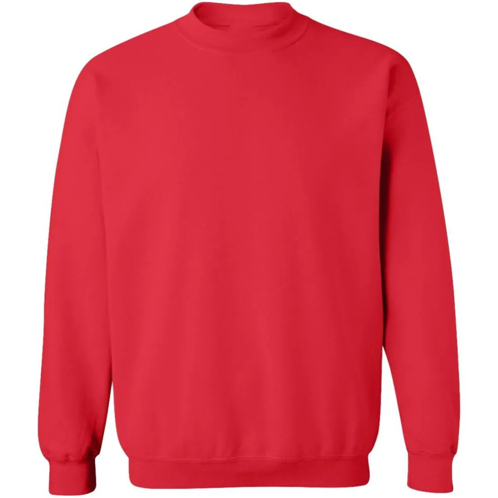 Gildan Unisex Adult Heavy Blend Crewneck Sweatshirt, Fleece Pullover Sweater.