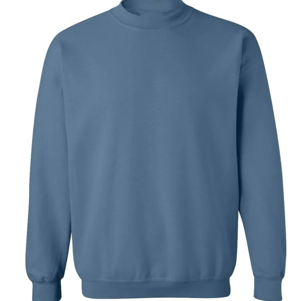 Gildan Unisex Adult Heavy Blend Crewneck Sweatshirt, Fleece Pullover Sweater.