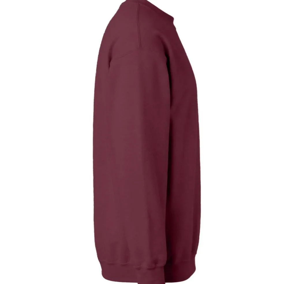 Gildan Unisex Adult Heavy Blend Crewneck Sweatshirt, Fleece Pullover Sweater.