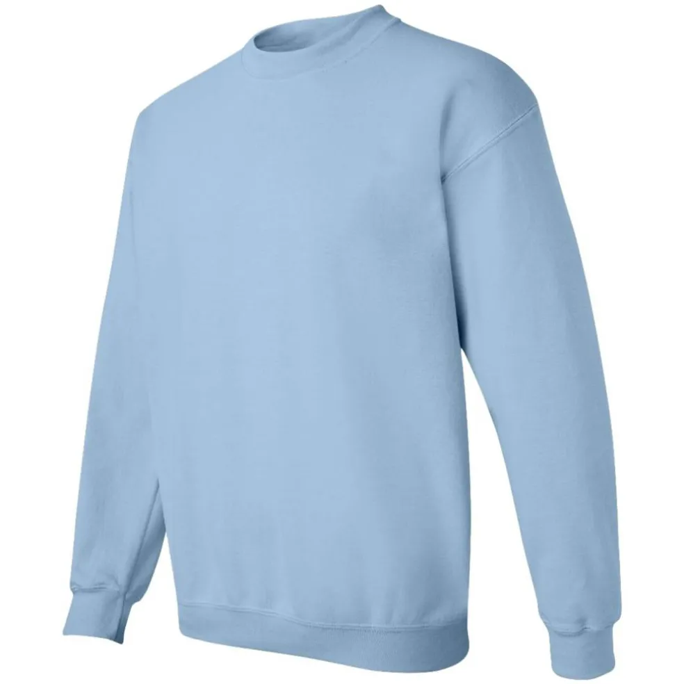 Gildan Unisex Adult Heavy Blend Crewneck Sweatshirt, Fleece Pullover Sweater.