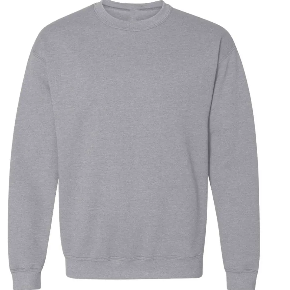 Gildan Unisex Adult Heavy Blend Crewneck Sweatshirt, Fleece Pullover Sweater.