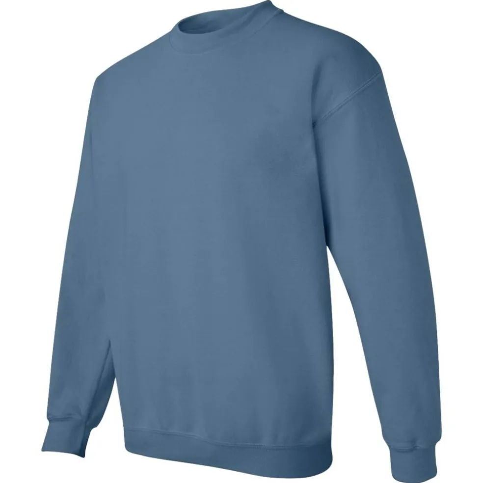 Gildan Unisex Adult Heavy Blend Crewneck Sweatshirt, Fleece Pullover Sweater.