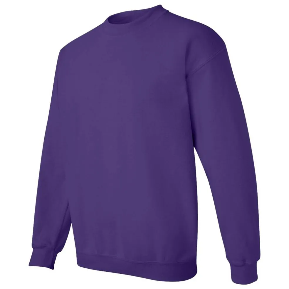 Gildan Unisex Adult Heavy Blend Crewneck Sweatshirt, Fleece Pullover Sweater.