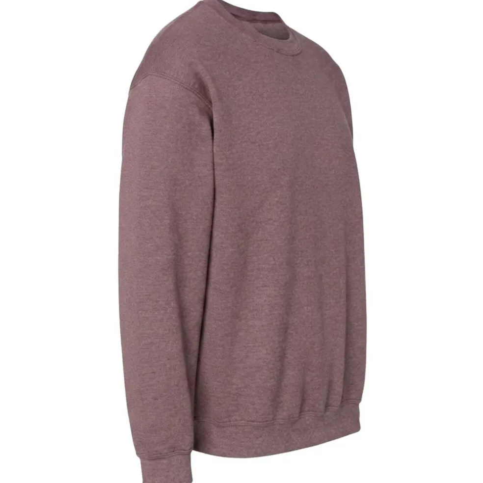 Gildan Unisex Adult Heavy Blend Crewneck Sweatshirt, Fleece Pullover Sweater.