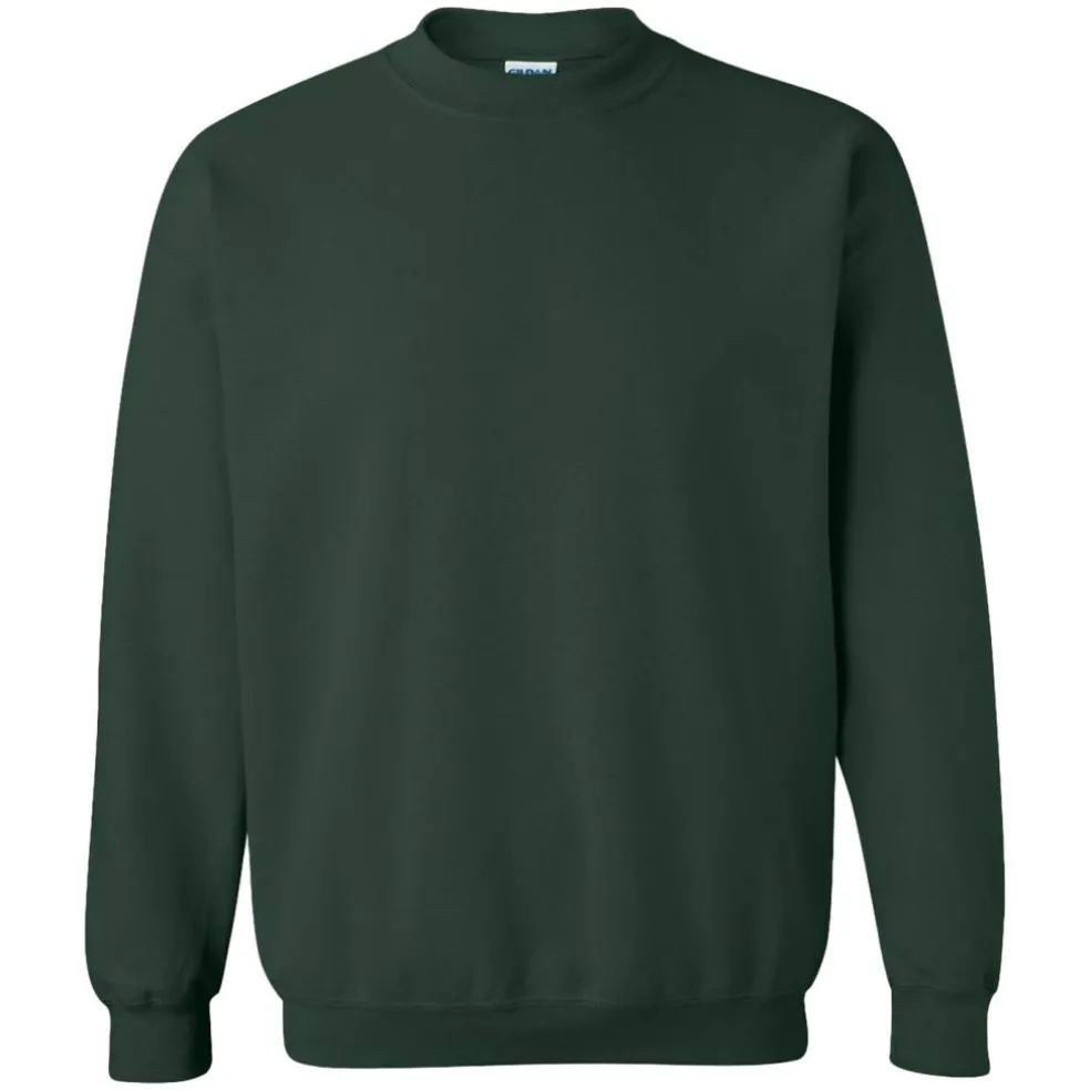 Gildan Unisex Adult Heavy Blend Crewneck Sweatshirt, Fleece Pullover Sweater.